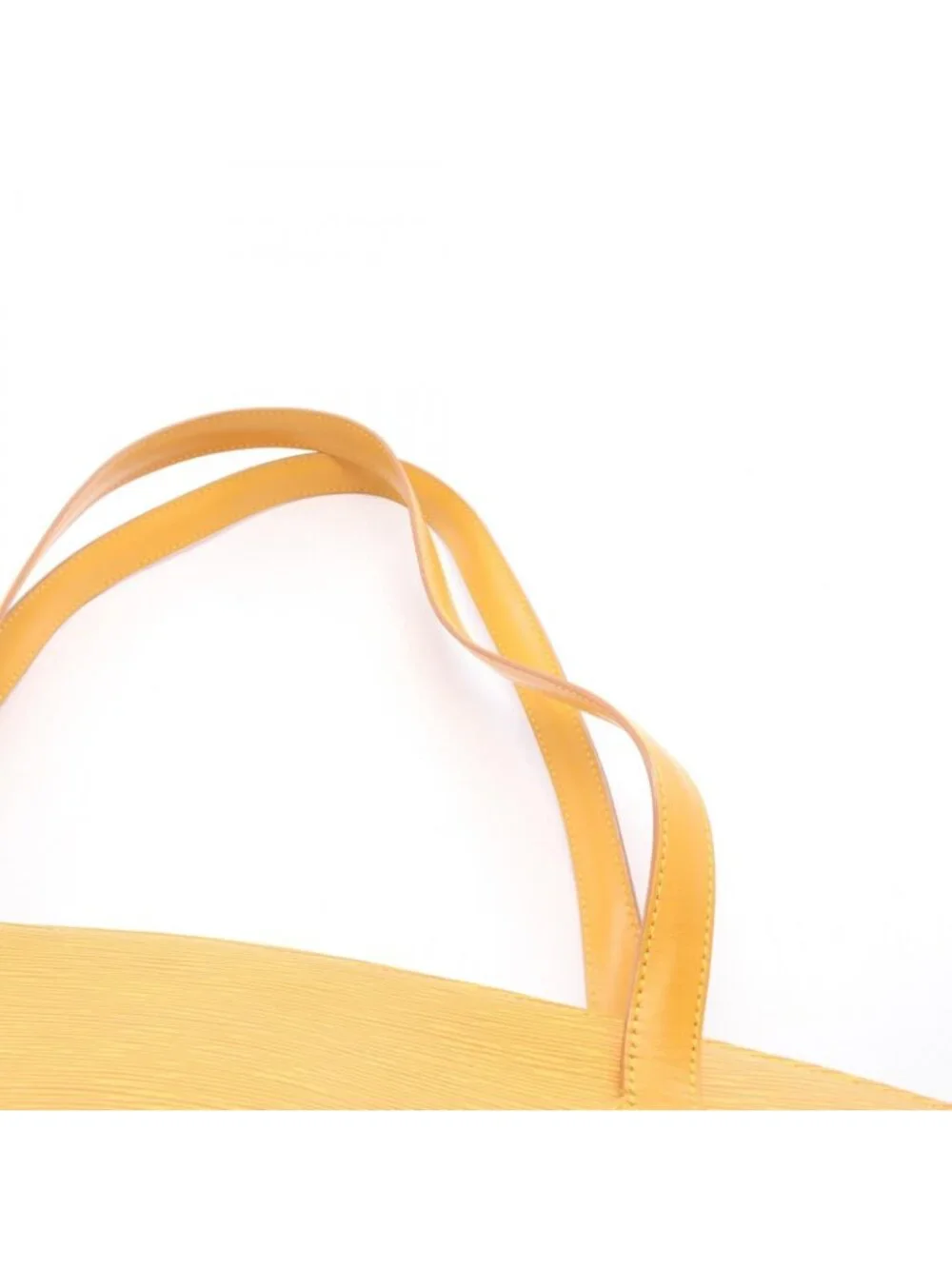Louis Vuitton Shoulder Bag Saint Jacques Shopping Tassili Yellow Leather